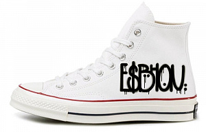 Converse 1970s Chuck Taylor High-Top Canvas Shoes Unisex Ecru