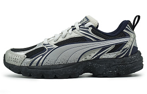 PUMA Millenio Low-Top Casual Shoes Unisex Silver Black 1 2884018