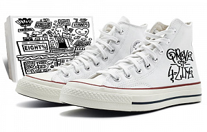 Converse 1970s Chuck Taylor High-Top Canvas Shoes Unisex Ecru