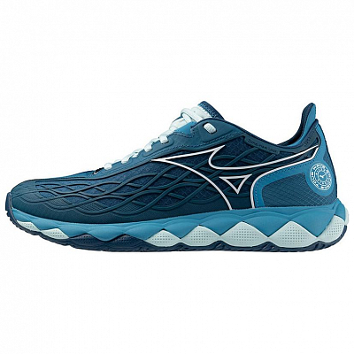Mizuno Wave Enforce Anti-Slip And Wear-Resistant Breathable Low-Top Tennis Shoes Men's Blue