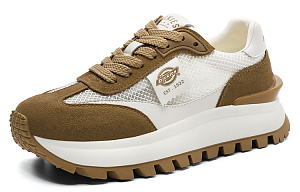 Dickies Low-Top Chunky Sneakers Women's Beige Brown 1 2885671