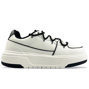 MLB Chunky Liner Low-Top Skateboard Shoes Unisex Black White 1 2885790