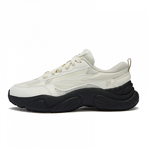 FILA FUSION Conch Dx Conch Shoes Wear-Resistant Low-Top Casual Shoes Women's Milk White Gray