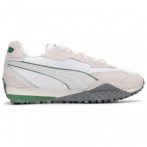 PUMA Blktop Rider Nylon LT Low Top Casual Shoes Unisex White Beige 1 2885924