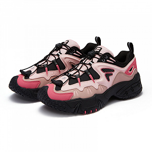 FILA FUSION KRIPTONITE Tooth Rock Shoes Low top Chunky Sneakers Women's Black Pink 1 2885953