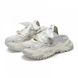 FILA FUSION BIANCO Low Top Casual Shoes Women's White Gray 1 2885959