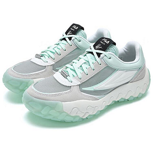 FILA Gara Abrasion Resistant Low Top Running Shoes Women's White Green 1 2886057