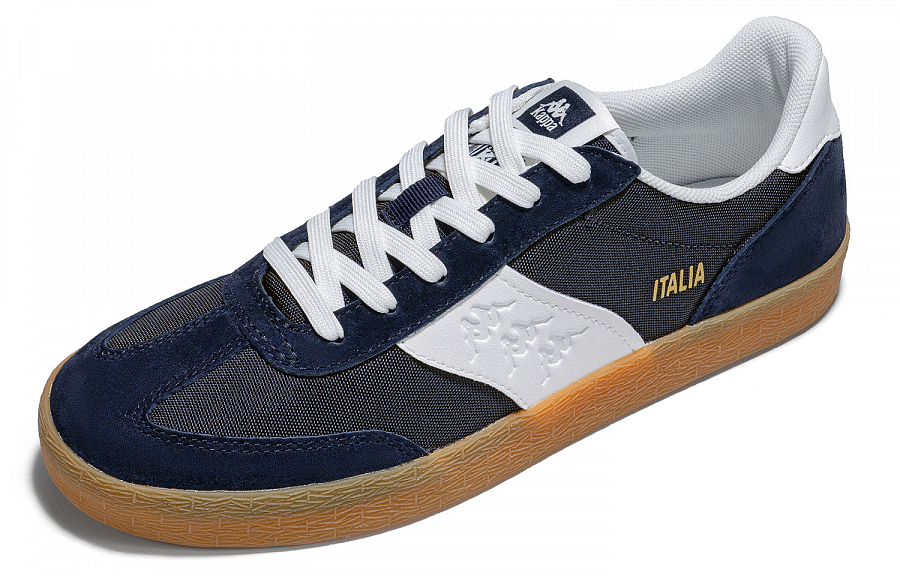 Kappa Inter City Commute Back to Back Anti Slip Wear Resistant Low Top Skateboard Shoes Unisex Midnight Blue купить в интернет-магазине Yoocart с быстрой доставкой по России.
