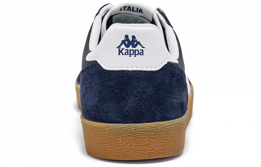 Kappa Inter City Commute Back to Back Anti Slip Wear Resistant Low Top Skateboard Shoes Unisex Midnight Blue купить в интернет-магазине Yoocart с быстрой доставкой по России.
