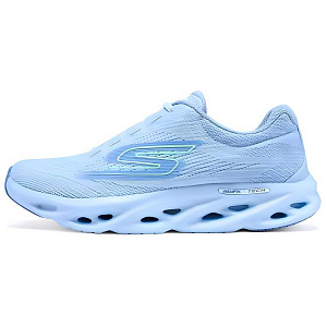 Skechers Women's GO Series Abrasion Resistant Low Top Running Shoes Women's Blue