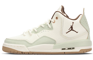 Jordan Courtside 23 Green Grape Bubble Gum Mid-Top Vintage Basketball Shoes Women's White Green 1 2886668