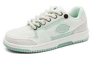 Dickies Low-Top Skateboard Shoes Unisex White Mint Green 1 2886696