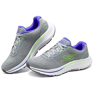 Skechers WOMEN'S GO Series Wear-Resistant Low-Top Running Shoes Women's Gray 1 2886706