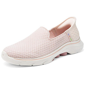 Skechers Women's GO WALK Low Top Casual Athletic Shoes Women's Light Pink 1 2886711