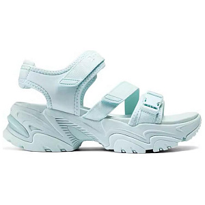 Skechers Sandals Strap Sandals Low Heel Women's Blue 1 2886806