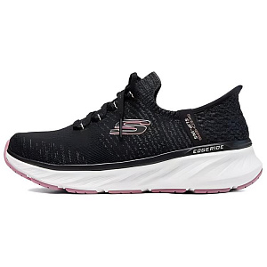 Skechers Sport Cushioned Wear-Resistant Coverage Low-Top Casual Shoes Women's Black
