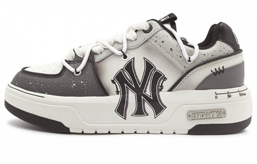 MLB Chunky Liner Low-Top Skateboard Shoes Unisex Gray White купить в интернет-магазине Yoocart с быстрой доставкой по России.