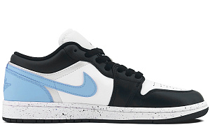 Jordan Air Jordan 1 Cushioned Slip-Resistant Low-Top Vintage Basketball Shoes GS Carolina Blue 1 2886901