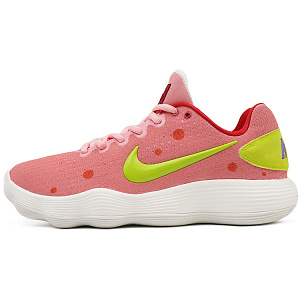 Nike Hyperdunk 2017 Low EP Anti Slip Wear Resistant Low Top Basketball Shoes Men's Pink Yellow 1 2887006