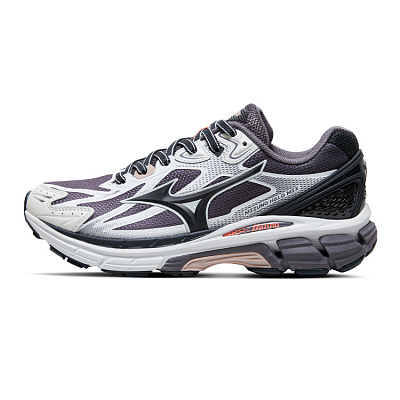 Mizuno Halo Mi Slip-Resistant Low-Top Running Shoes Unisex Cool Gray Black