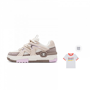 Champion Karst Skate Skateboard Shoes Women's Milk White/Velvet Brown