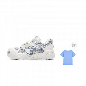 Champion Puffy Shoes AutoSkate V1 Low-Top Skateboard Shoes Women's Ballet Blue/Milk White