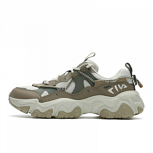 FILA FLUID 5 Low Top Casual Shoes Men's White Gray