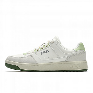 FILA Targa Wear-Resistant Low-Top Skateboard Shoes Women's White Green
