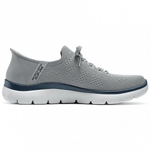 Skechers Sport Low Top Casual Running Shoes Men's Gray 1 2890016