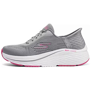 Skechers Women's GO Series Low Top Casual Running Shoes Women's Gray Pink