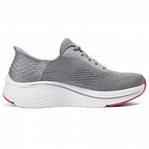 Skechers Women's GO Series Low Top Casual Running Shoes Women's Gray Pink 1 2890021