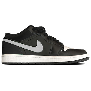 Jordan Air Jordan 1 Cushioning Anti-Slip And Wear-Resistant Low-Top Vintage Basketball Shoes Men's Black White 1 2890209