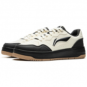 LiNing Tianji Soft Slip Resistant, Abrasion Resistant, Breathable Low top Skateboard Shoes Women's White Black 2 2890297