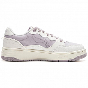 LiNing Tianji Soft Slip Resistant Cushioning Abrasion Resistant Low Top Skateboard Shoes Women's White Purple 1 2890304