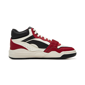 LINING Moonlight White HI Skateboard Shoes Women's Mid top White Red 1 2890409