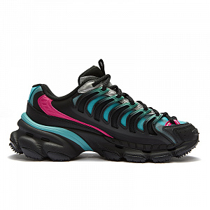 FILA FUSION BRACKET Starship Shoes Low Top Casual Shoes Women's Black Blue 1 2890454
