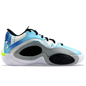 Jordan Tatum 2 Cushioning Anti-Slip Wear-Resistant Breathability Low-Top Basketball Shoes Men's Blue White 1 2890471