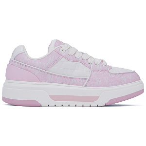 MLB Chunky Liner Anti-Slip Wear-Resistant Low-Top Casual Shoes Unisex Pink 1 2890708