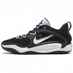 Nike KD 15 Anti-Slip Wear-Resistant Low-Top Basketball Shoes Men's Black White