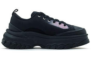 FILA Lava Black And Pink Mambo Anti-Slip Wear-Resistant Low-Top Casual Shoes Women's Black Pink 1 2890947