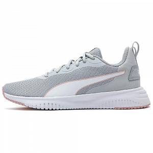 PUMA Flyer Fle Slip-Resistant Cushioning Low-Top Casual Running Shoes Unisex Gray Pink