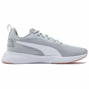 PUMA Flyer Fle Slip-Resistant Cushioning Low-Top Casual Running Shoes Unisex Gray Pink 1 2890975
