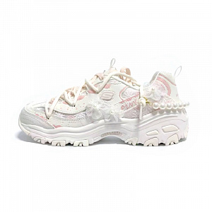 Skechers Love Of Cherry Blossom Anti Slip Wear Resistant Low Top Casual Shoes Women's