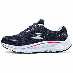 Skechers GO RUN Low Top Running Shoes Women's Blue White