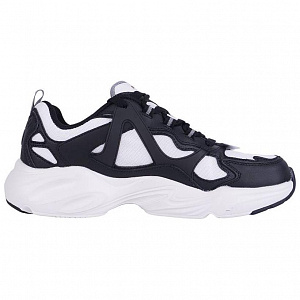 Skechers DLITES Low Top Casual Shoes Men's Black White 1 2891188