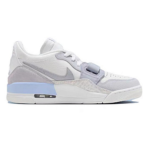 Jordan Legacy 312 Slip Resistant, Abrasion Resistant, Breathable Low Top Vintage Basketball Shoes Men's White Gray 1 2891229