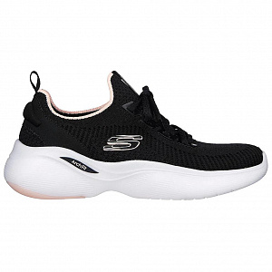 Skechers Arch Fit Low Top Casual Running Shoes Women's Black 1 2891314