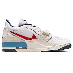 JORDAN Legacy 312 Vintage Basketball Shoes Unisex Low-Top White Blue/Red 1 2891324