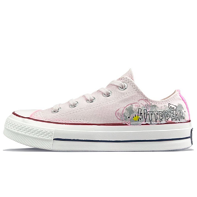 Converse 1970s Slip-Resistant Breathable Lightweight Low-Top Canvas Shoes Unisex Pink