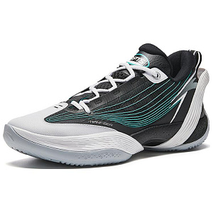 Anta Three point Rain1.0 V2 Cement Killer Cushioning Slip Resistant Low Top Basketball Shoes Men's Blue Gray 1 2891432